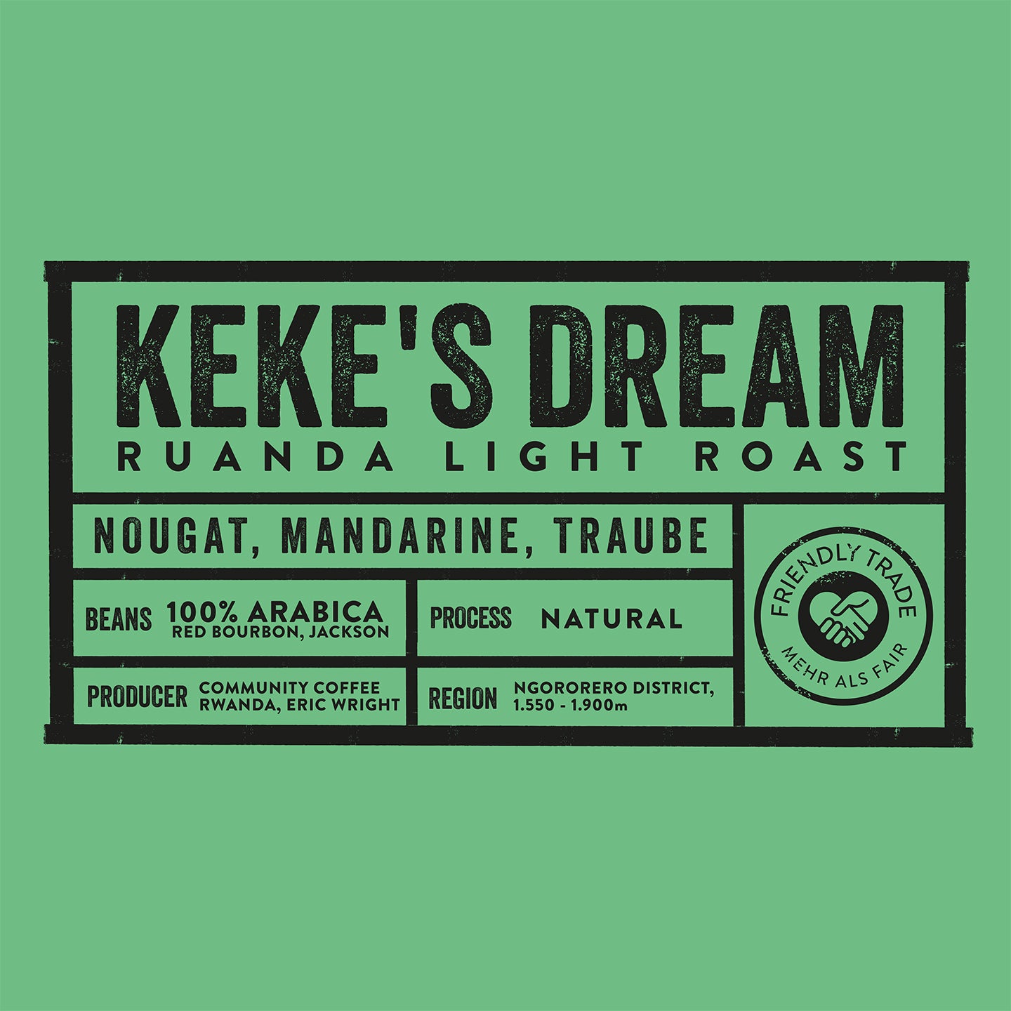 KEKE'S DREAM Ruanda Light Roast